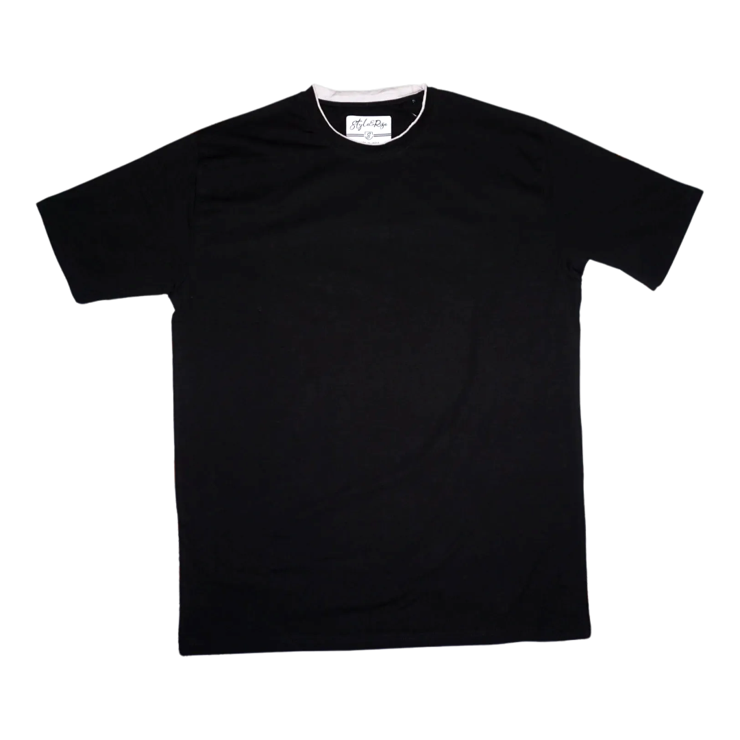 No stretch shop neck t shirts
