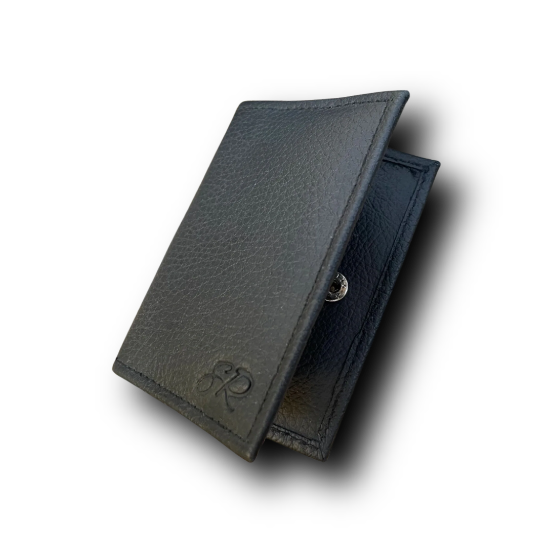 Genuine Leather Credit Card Holder Style and Rise